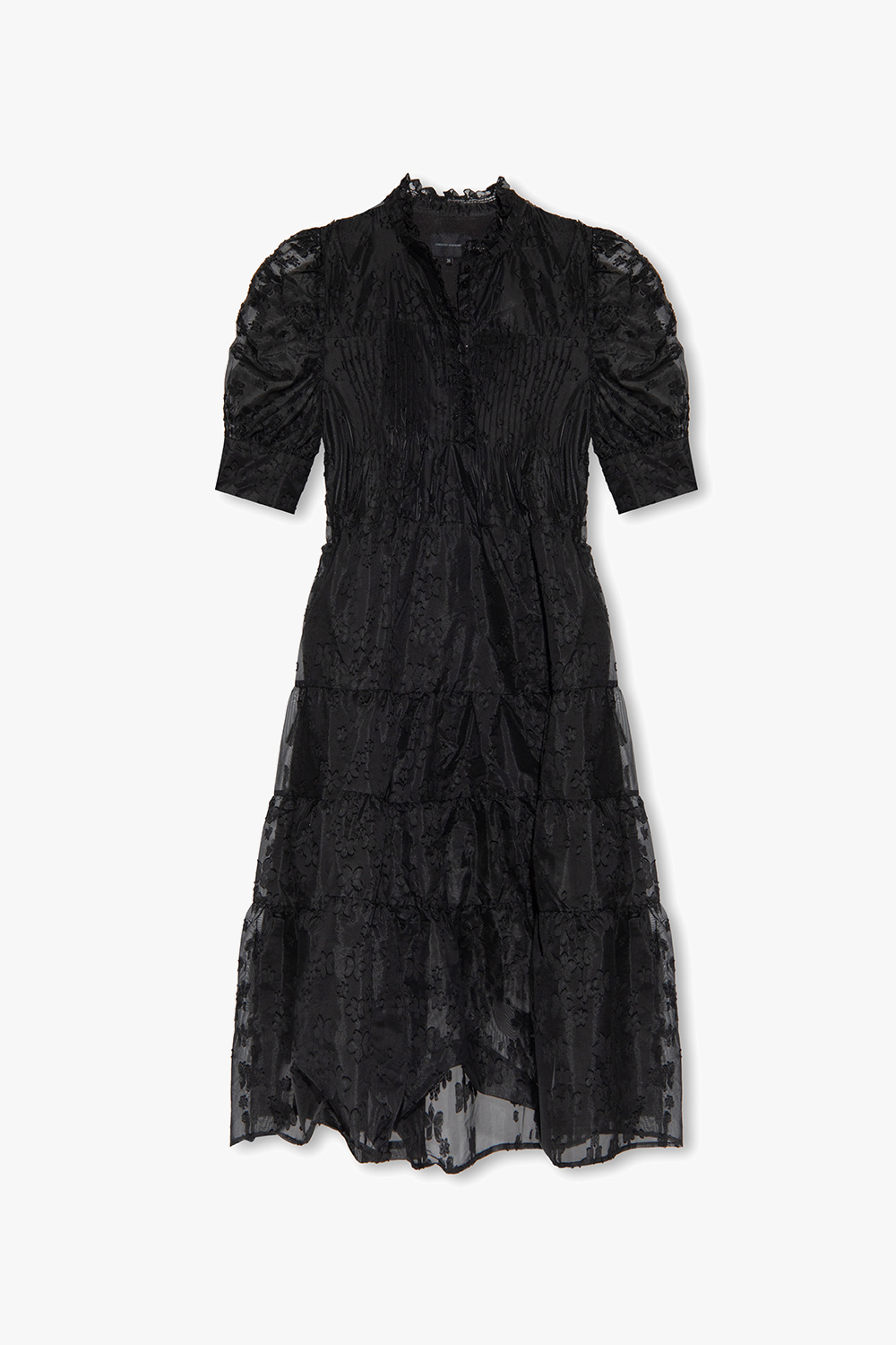 Black Rio dress with floral motif HERSKIND Vitkac GB